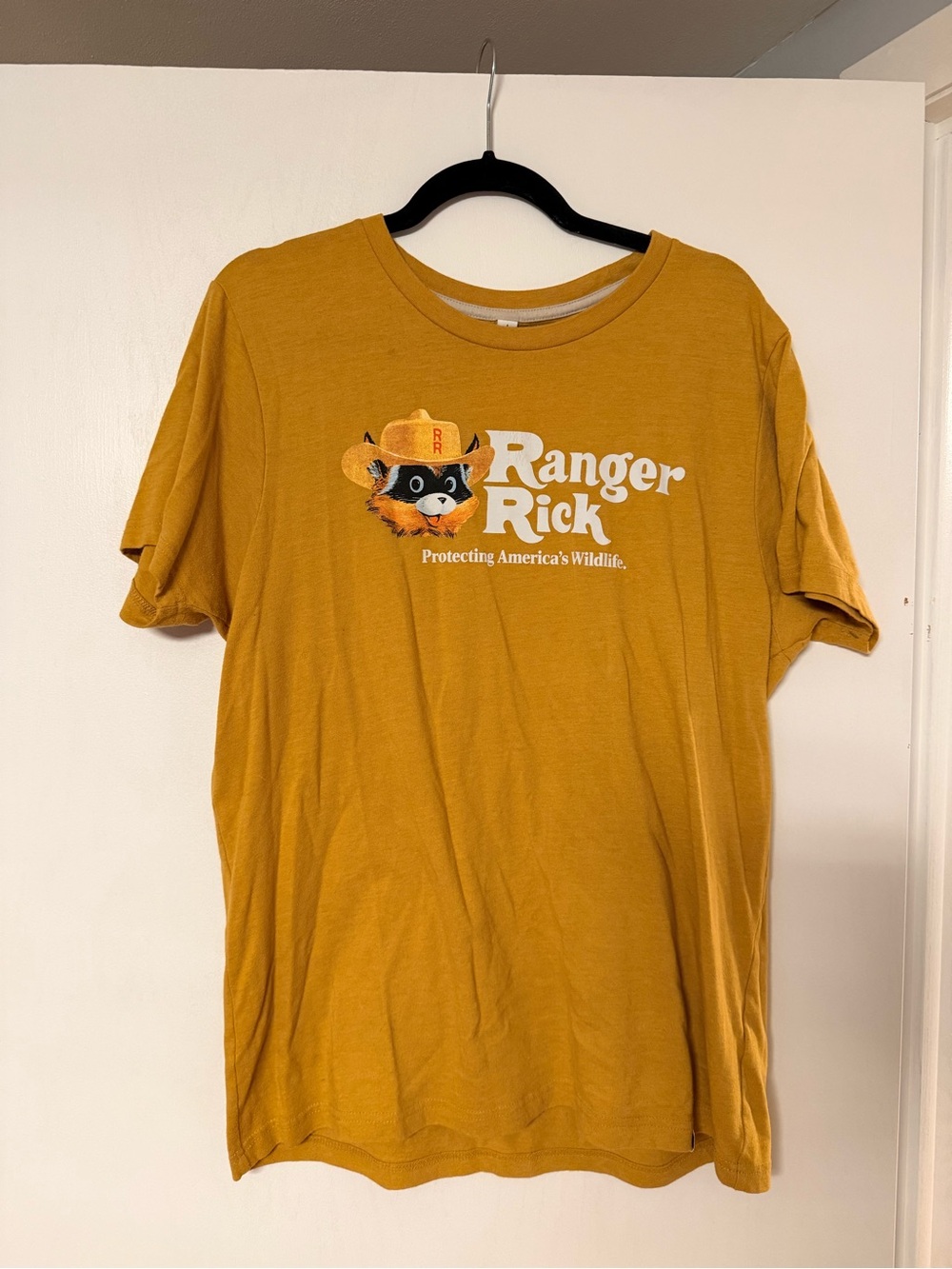 Ranger Rick Mustard Short Sleeve Graphic Tee